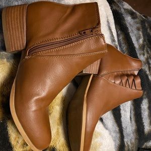 Tan Booties